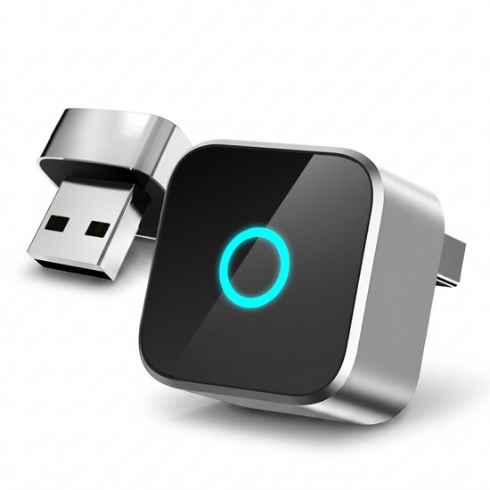 OPTIMERA® 2-in-1 Carplay Dongle PRO - Draadloos Carplay - Android Auto & Apple Carplay - Wireless Carplay - Incl. USB-C Adapter