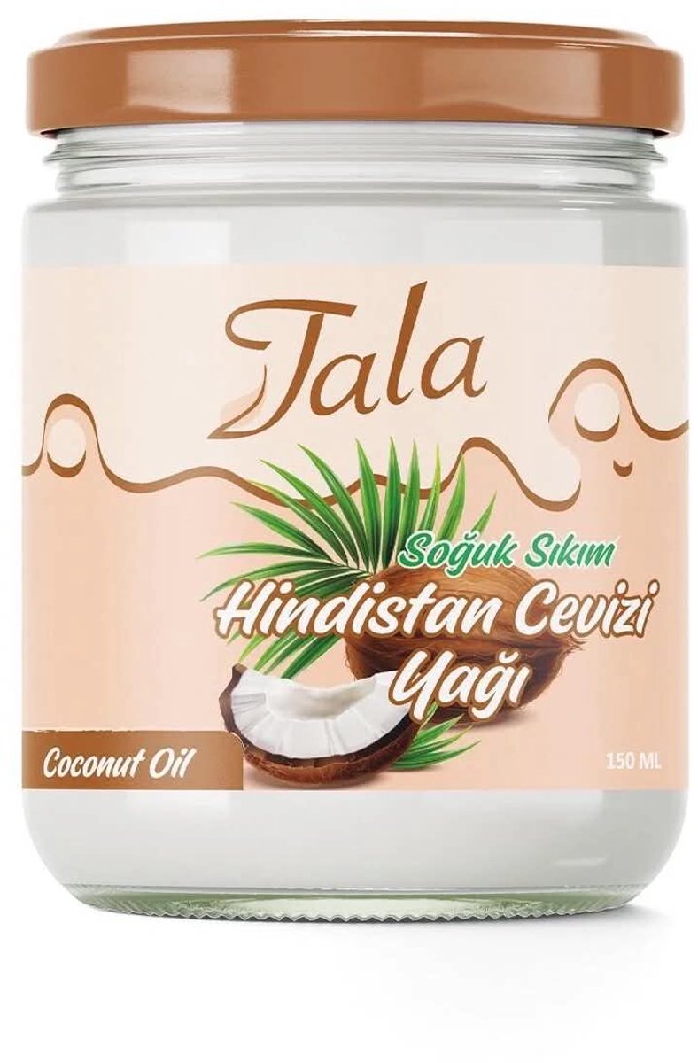 Tala Coconut Oil 150 ml – Koudgeperste Kokosolie voor Dagelijkse Huid- en Haarverzorging