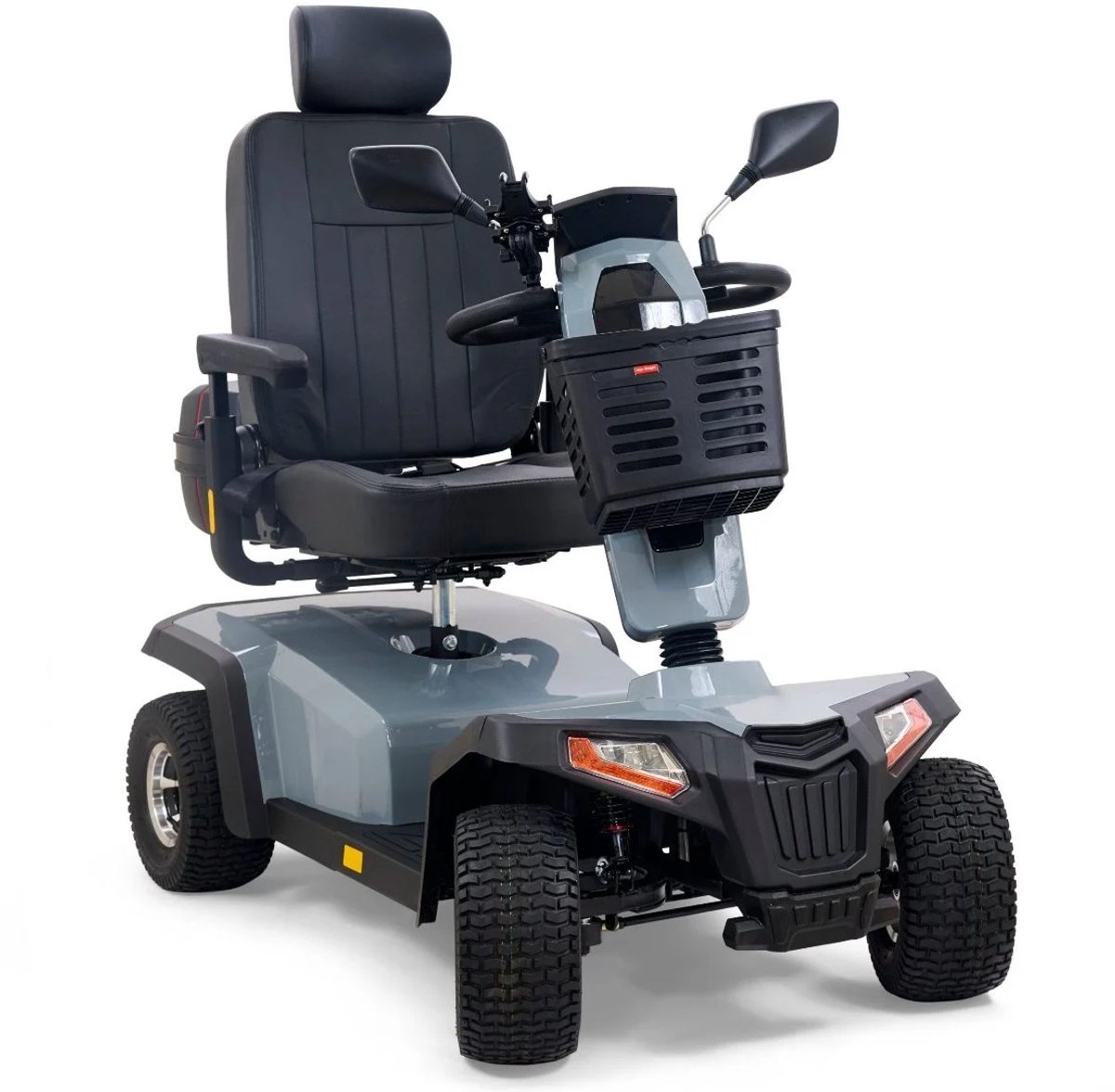 Plaza 1400E Extreme Scootmobiel – 17 km/u – Actieradius tot 70 km – Draagvermogen 250 kg – Inclusief Scootmobiel Koffer