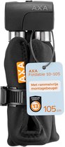 AXA Foldable 10-105 ART 2 Vouwslot – Fietsslot met keurmerk – Sterk slot voor elektrische fiets, fatbike en bakfiets – Inclusief houder en Sleutelservice – 105 cm