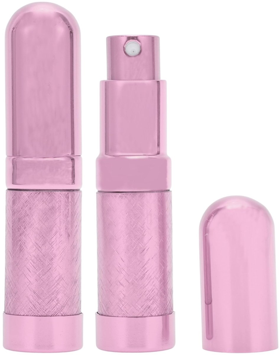 Dailygoods- Parfumverstuiver Navulbaar - 2 Stuks - 6 ml - Mini-Spuitfles - Reisvriendelijk - Compact Ontwerp - Fijne Parfumnevel