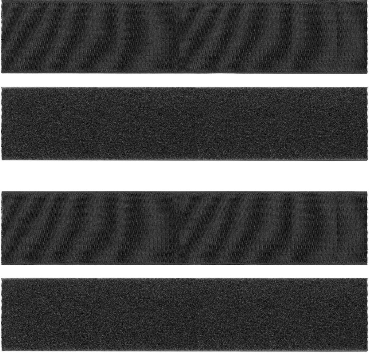 Dailygoods- Kentekenplaathouder Weerbestendig - 2 Pairs - Zelfklevend - 50x10cm - Geschikt voor Alle Auto's - Eenvoudige Installatie - Kentekenplaatbevestiging