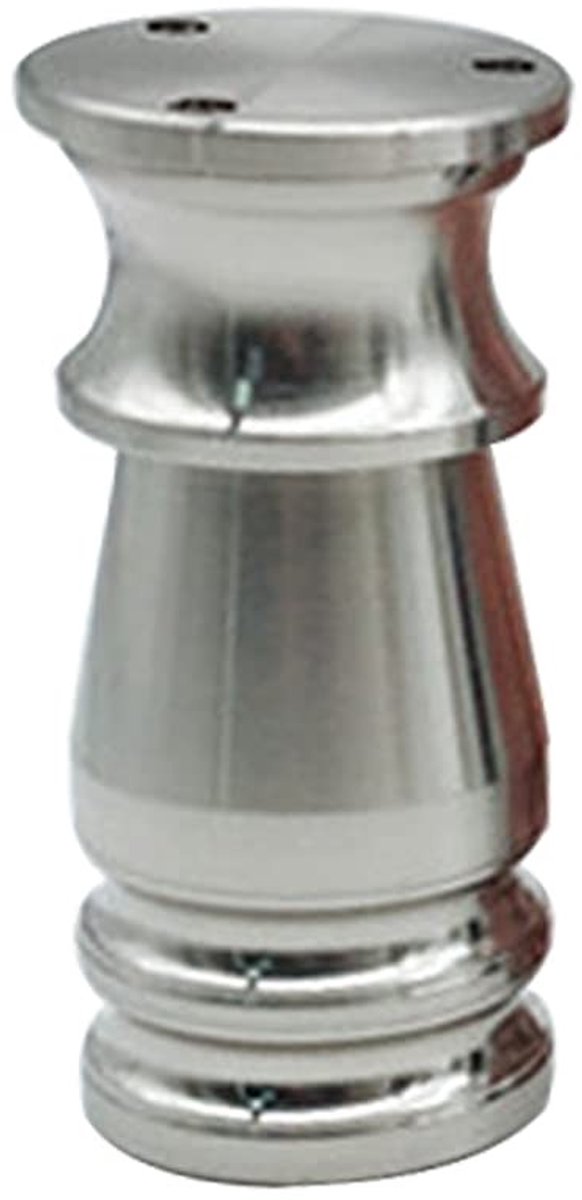 Dailygoods- Meubelpoten Verstelbaar 80mm - Aluminium - Ondersteuning - Meubelpoten Set van 4 - Duurzaam - Antislip Pads - Meubelpoot