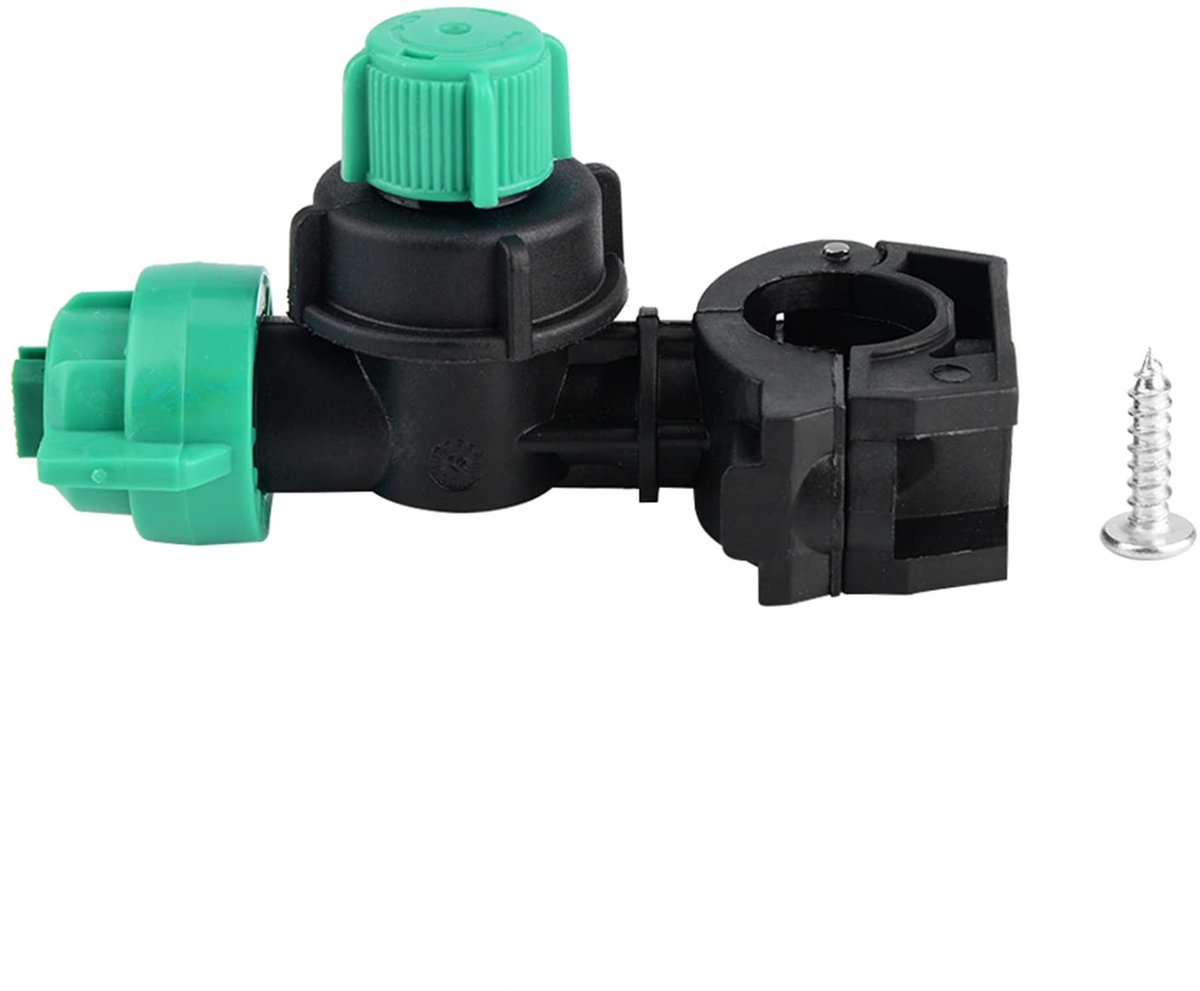 Dailygoods- Sproeikop Verstelbaar - Verstuivingssproeier - Tuin/landbouw - Slijtvast materiaal - Draaischakelaar - 9 mm inlaat - Verstuiver