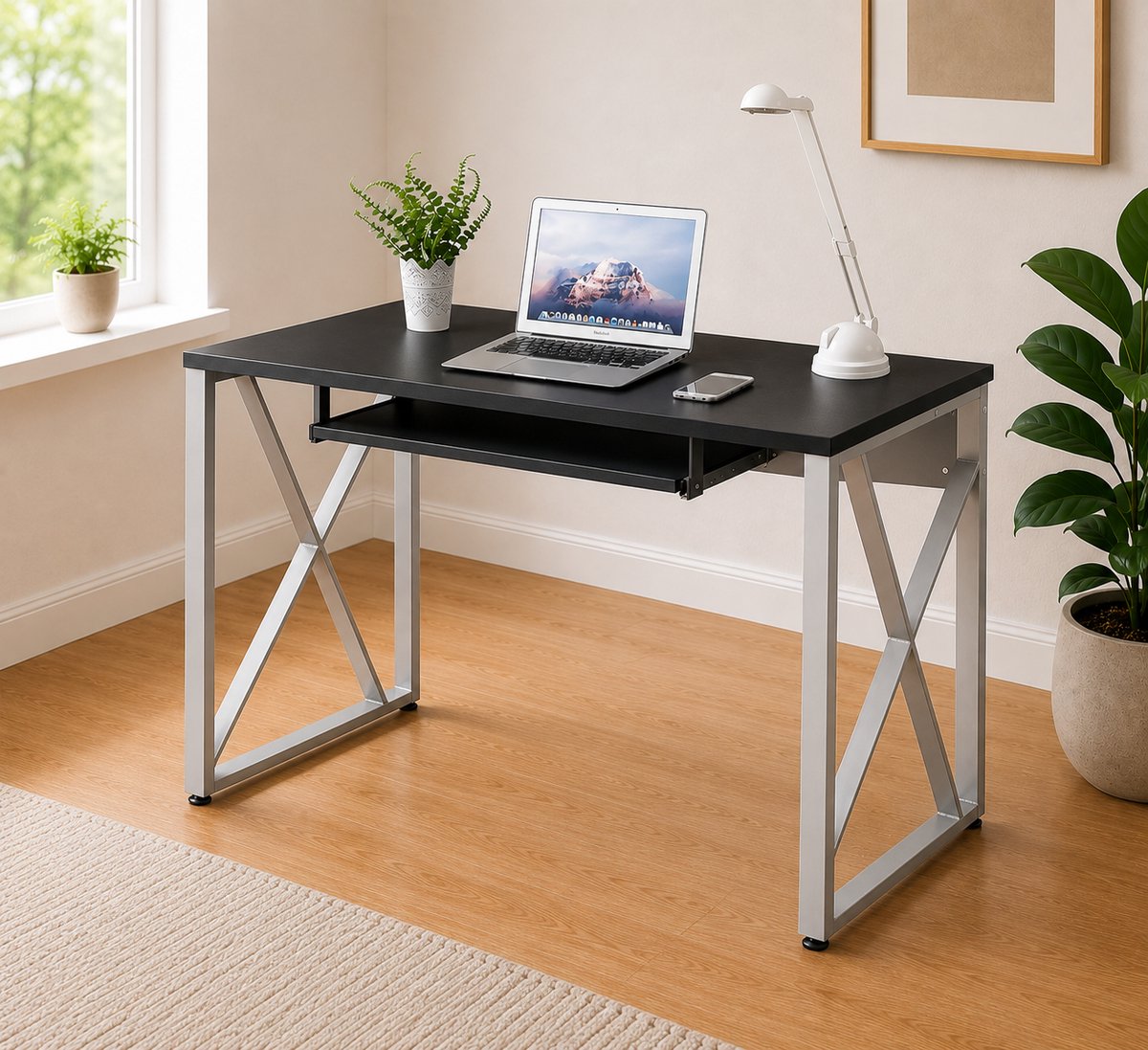 Piranha Piranha BELUGA Bureau Antraciet - afbeelding 2