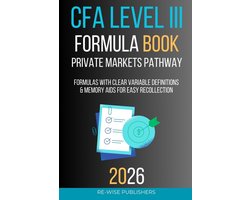The Re-Wise Essential Formula- CFA Level III Formula Book