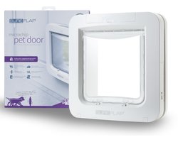 SureFlap Microchip - Kattenluik - Wit - L - 18 x 17 cm