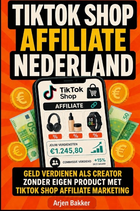 TikTok Shop Affiliate Nederland Succesgids Voor Beginners - cover