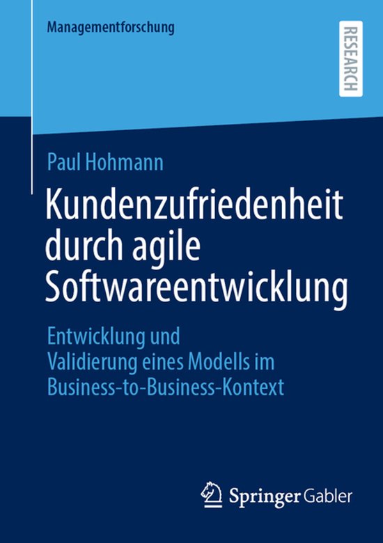 Managementforschung- Kundenzufriedenheit durch agile Softwar ... - cover