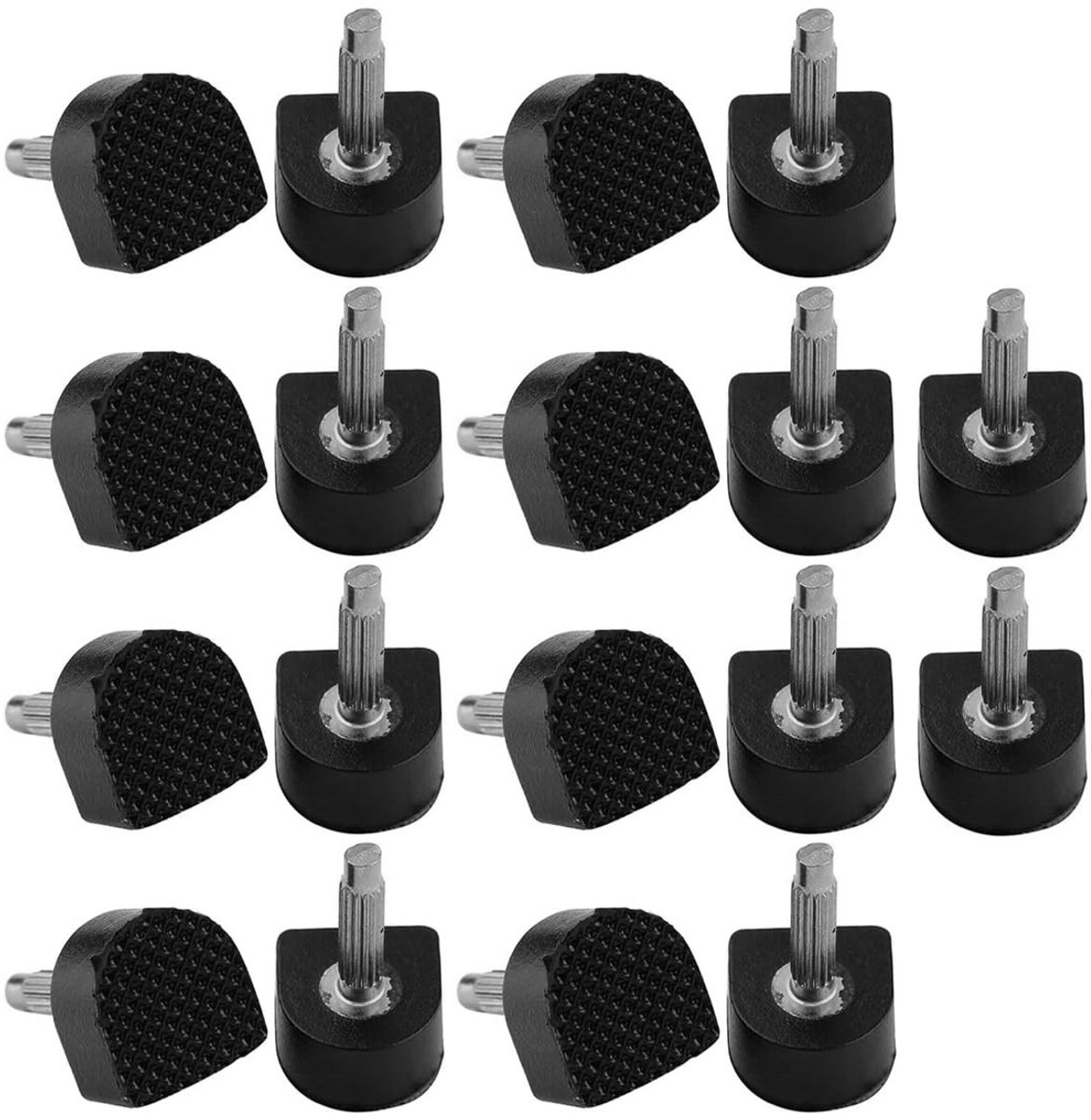 SOUQONE- Hakbeschermer U-vorm - Hakbeschermer Hoge Hakken - Hakbeschermer Binnenkant - Hielsteekmaten 8-12 mm - Duurzaam TPU - Geluidsonderdrukking
