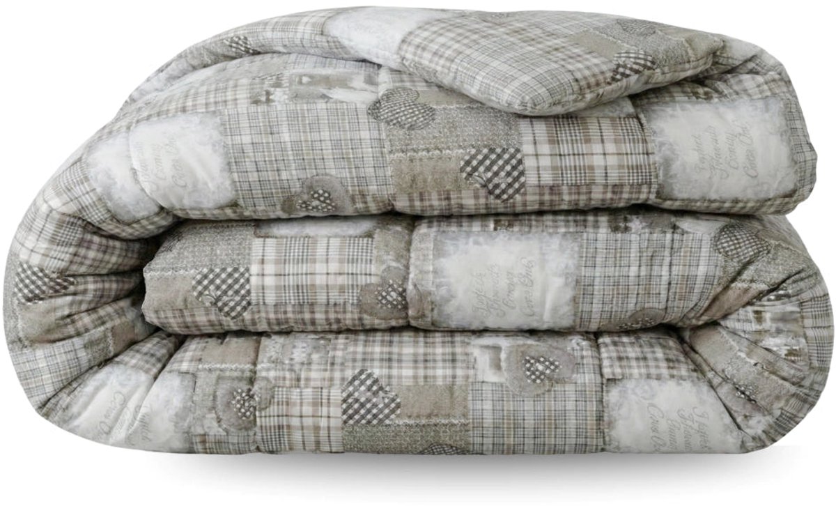 Zelesta Comfort Design Zomerdekbed - Patchwork Hearts 240x200cm