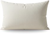 Zelesta Teddy Katoen Mousseline Kussensloop Set van 2 - Beige 60x70cm