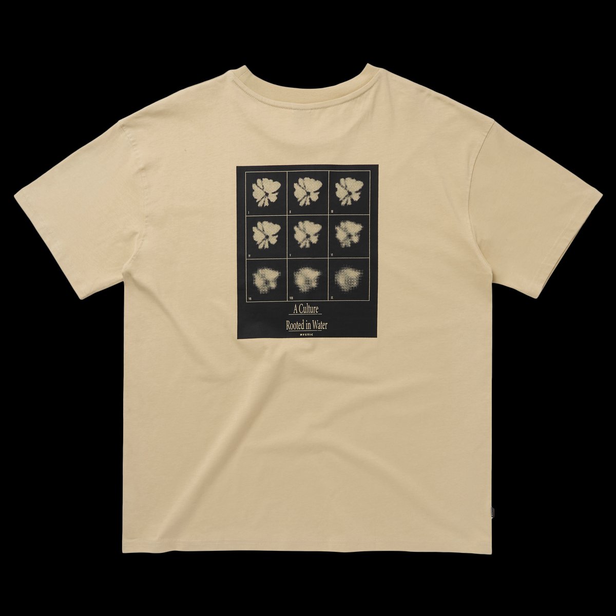 Mystic Pansy Tee Beige