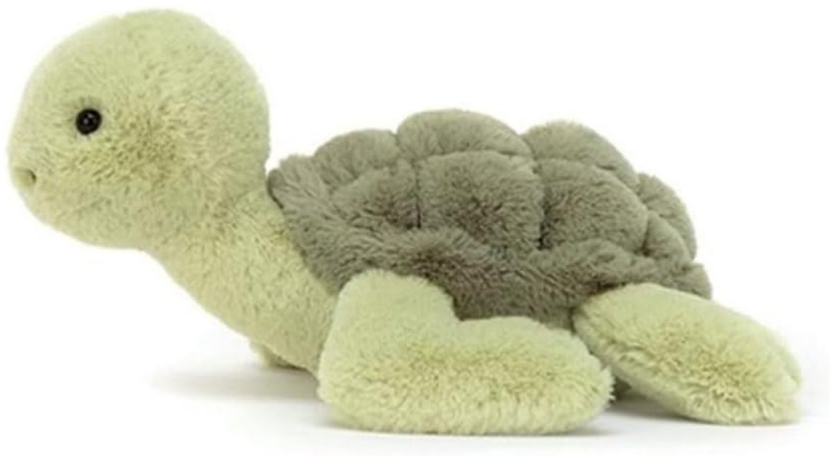 Kraftverdia Pluche Knuffel – 40 cm – Zeeschildpad Knuffel – Zacht Oceaandier Knuffeldier – Schattige Schildpad Knuffel