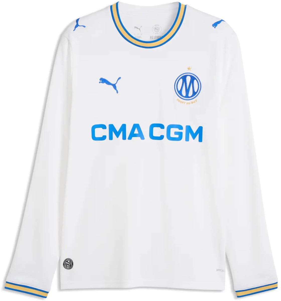 Langarmshirt Thuis OM 2026/27 Wit