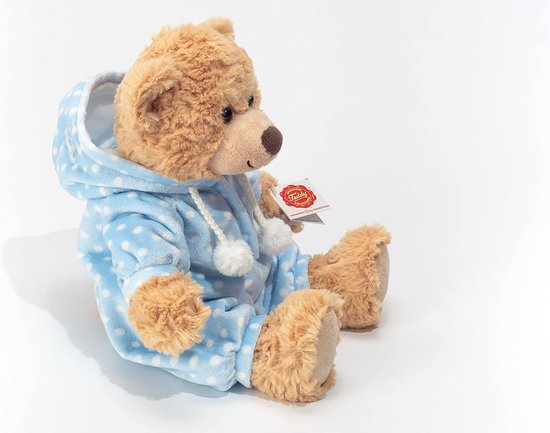 Pluche Beer - Knuffelbeest - Slapen - Uitneembare Pyjama - 30 cm - Blauw — afbeelding 3
