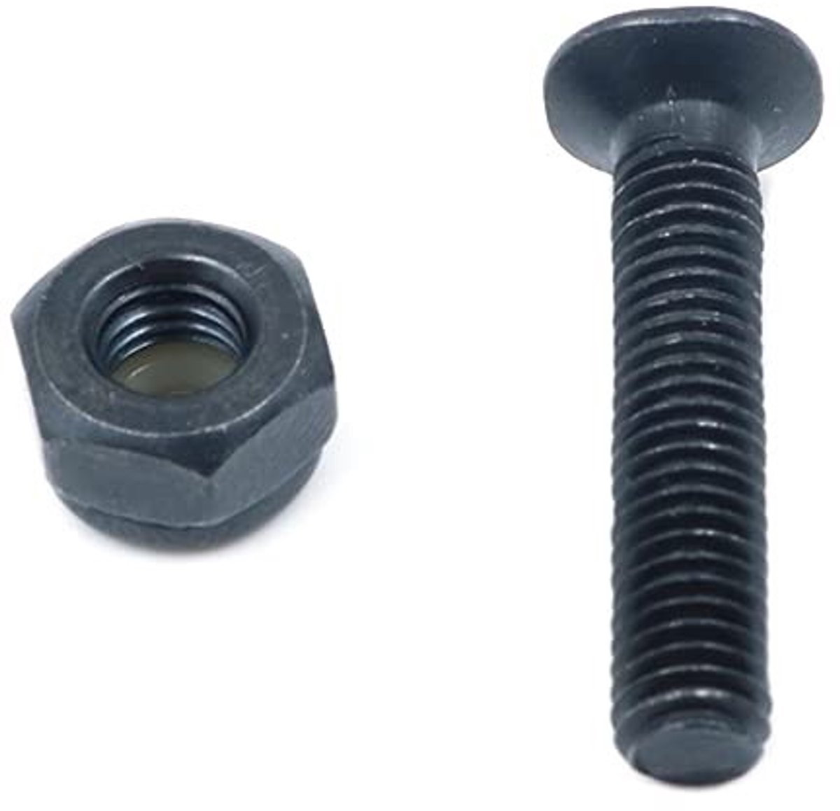 Dailygoods- Skateboard Schroeven 16 Stuks - Vervangingsset - Longboard Hardware Set - Koolstofstaal - Truck Schroeven - Duurzaam Ontwerp