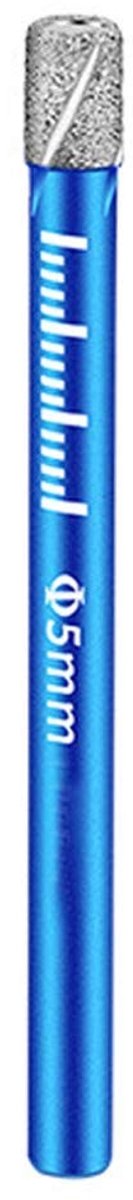 Dailygoods- Diamantboor 5mm - Tegelboor - Glasboor - Ronde Schacht - Hoogwaardige Amaril - Zelfkoelend - Boor