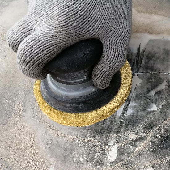 Set van 6 metalen borstels voor voegen en andere oppervlakken — afbeelding 4