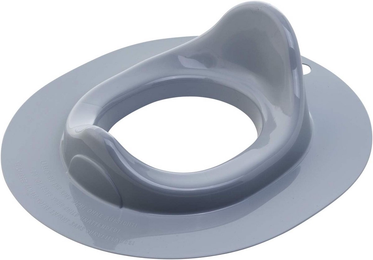 Wc-zitje - Toiletverkleiner - Zindelijkheidstraining - Anatomisch gevormd - 37 x 327 x 106 cm - Stone grey