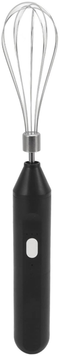 Dailygoods - Handheld USB Oplaadbare Elektrische Garde - Draagbaar en Krachtig - Zwart - Melkopschuimer - Ideaal voor Thuisgebruik - 3 Snelheden
