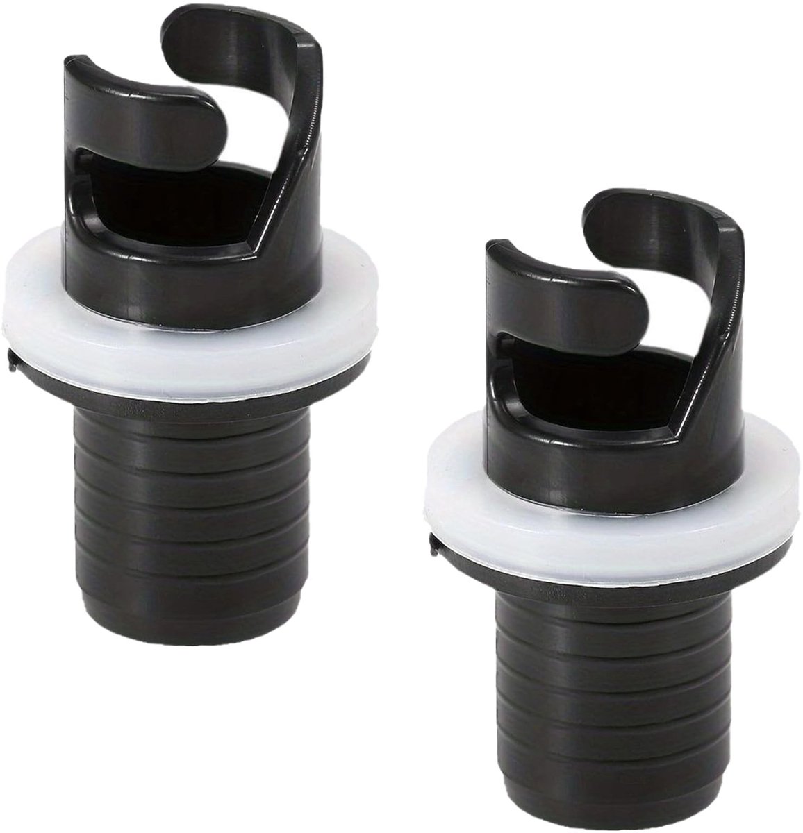 Dailygoods - Air Pump Adapter - Voor Rubber Boot en SUP - Duurzaam en Eenvoudig in Gebruik - 2 Stuks - Ideaal voor Wateractiviteiten - Betrouwbaar en...