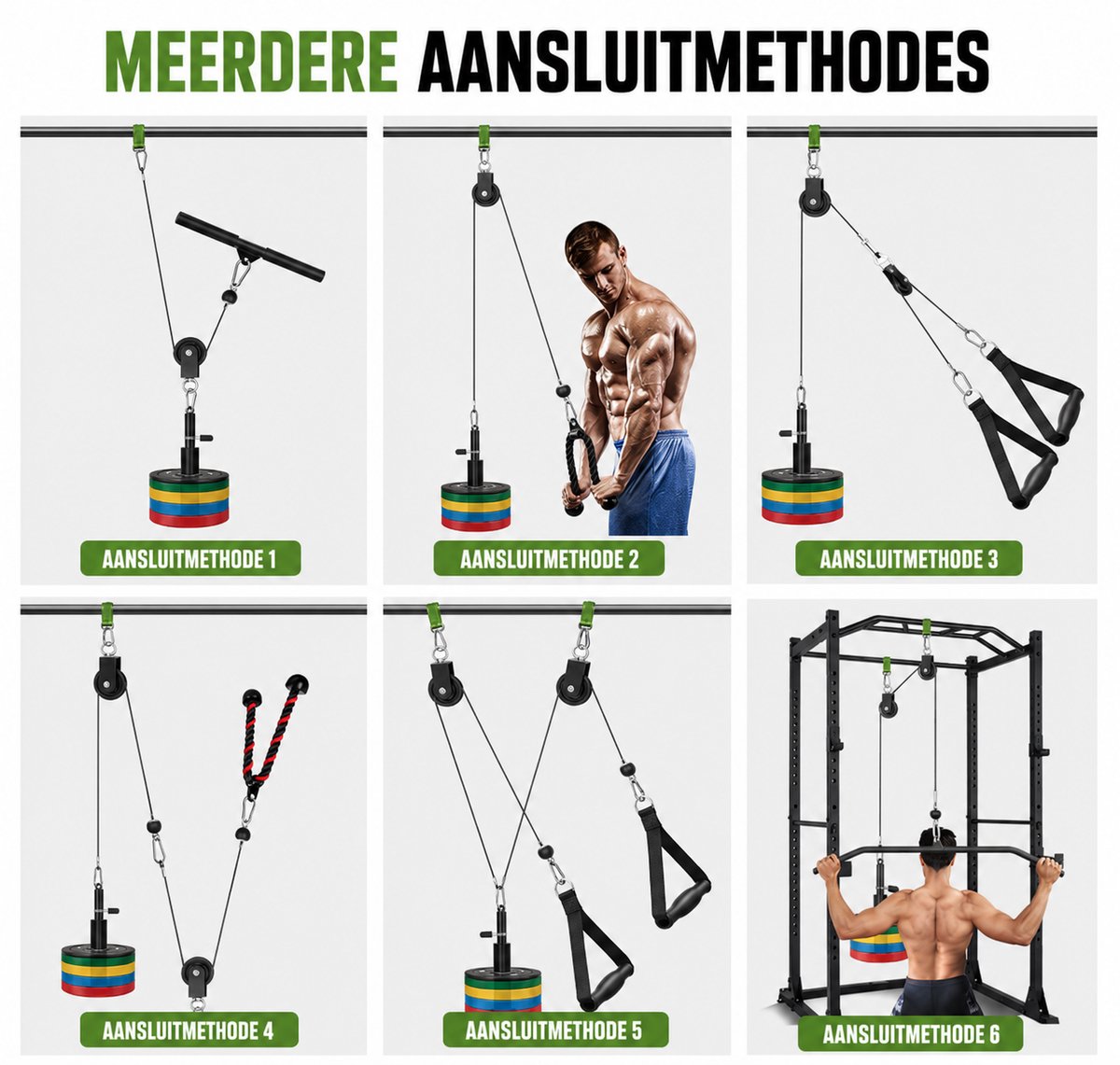 Ashbrit Ashbrit Fitness XXL PRO Kabelsysteem - afbeelding 4