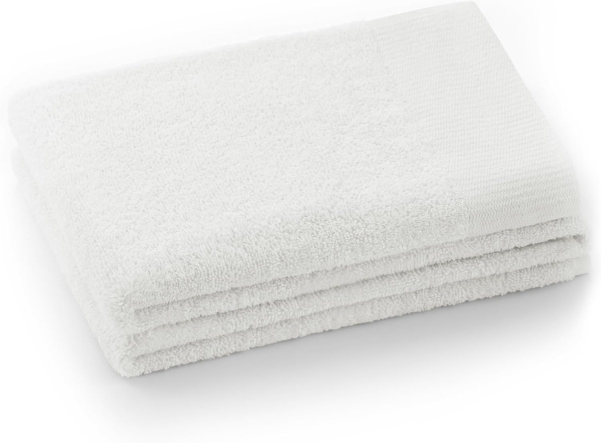 Katoenen Handdoek - Badhanddoek Zacht - Badkamer Comfort - Hoge Absorptie - 50x100 cm - Wi