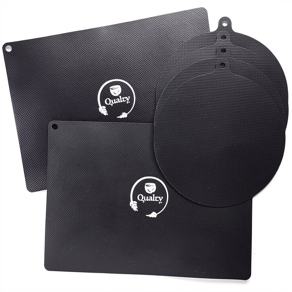 Qualty Inductie Beschermers - Inductie Beschermingsmatje - Afdekplaat Inductie - Inductie Mat - Pannenonderzetter - 6 Stuks - Hittebestendig Tot 240 ºC - Keukenaccessoires