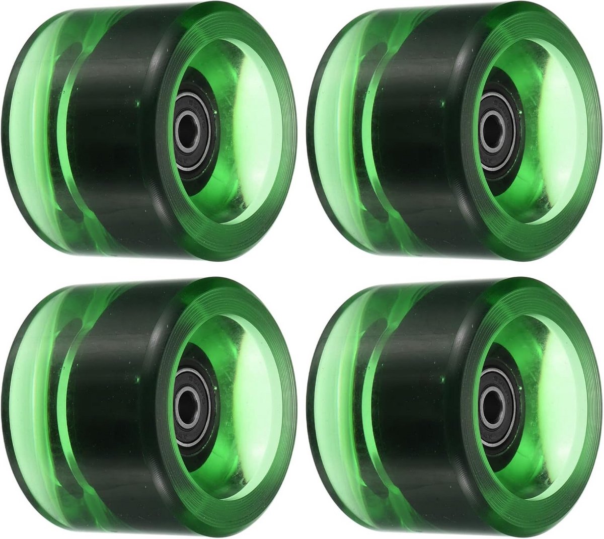 Longboard Wielen Cruiser Set Straat Skaten Voorgemonteerde Lagers 70mm 78A