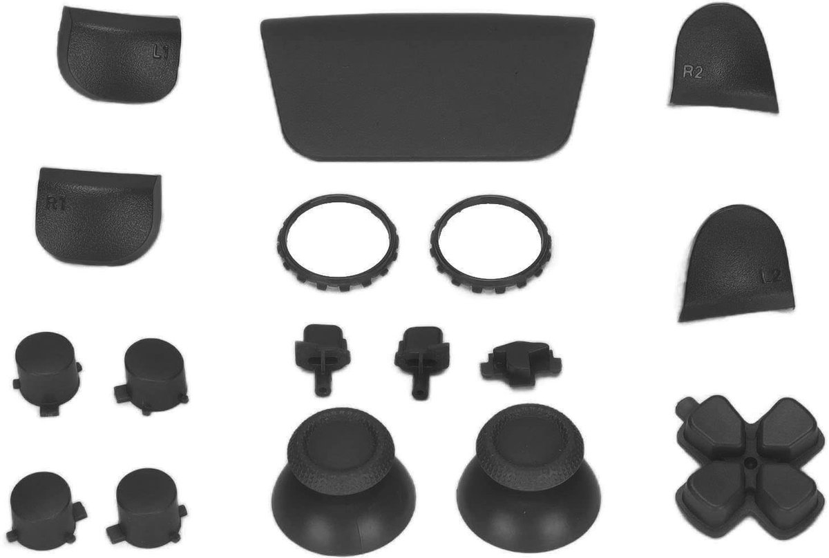 Dailygoods- Knoppenset Vervangingsknoppen - Gamecontroller - ABS-materiaal - Persoonlijkheid - Duurzaam - Krasbestendig