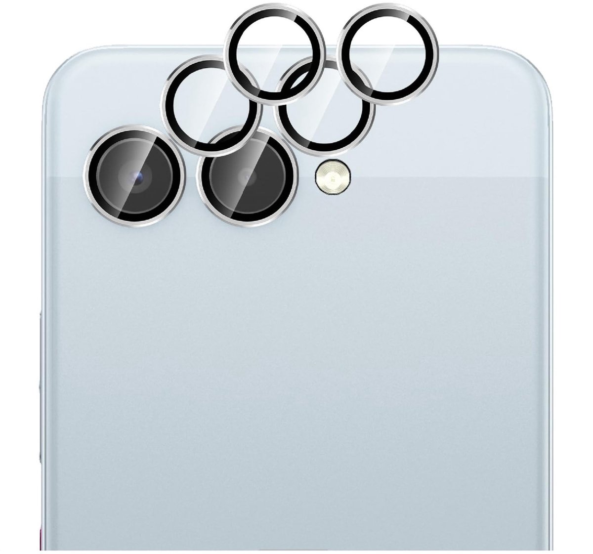Dailygoods - Cameralensbescherming van Gehard Glas voor T-Mobile T Phone 3