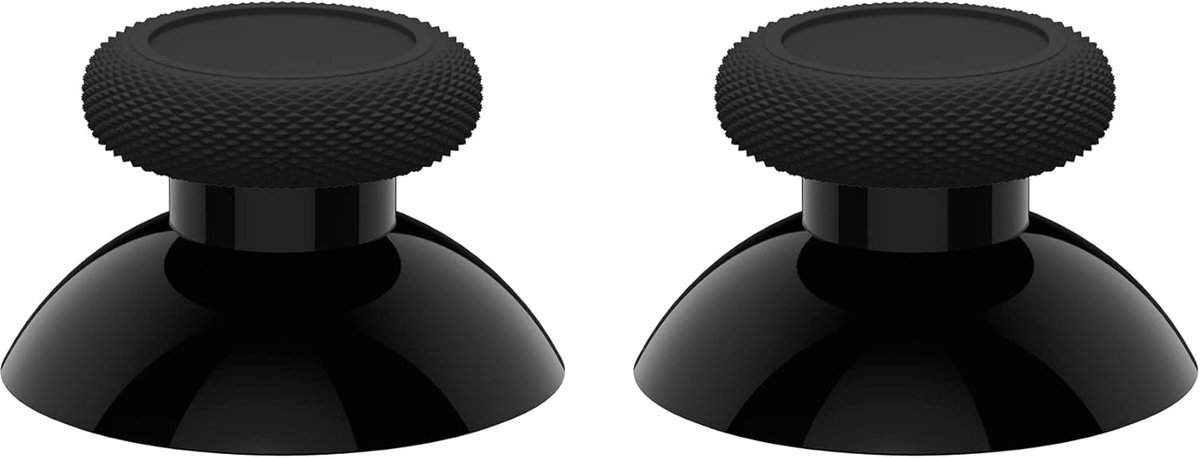 CLUTCHR - Vervangende Thumbsticks voor XBOX One en XBOX X/S Controller – Set van 2 – Zwart – Analoge Joystick Sticks – Controller Reparatie