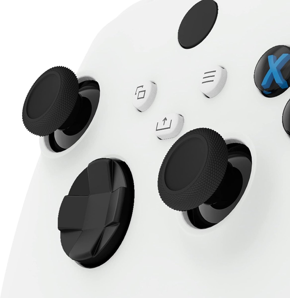 CLUTCHR - Vervangende Thumbsticks voor XBOX One en XBOX X/S Controller – Set van 2 – Zwart – Analoge Joystick Sticks – Controller Reparatie – foto 6
