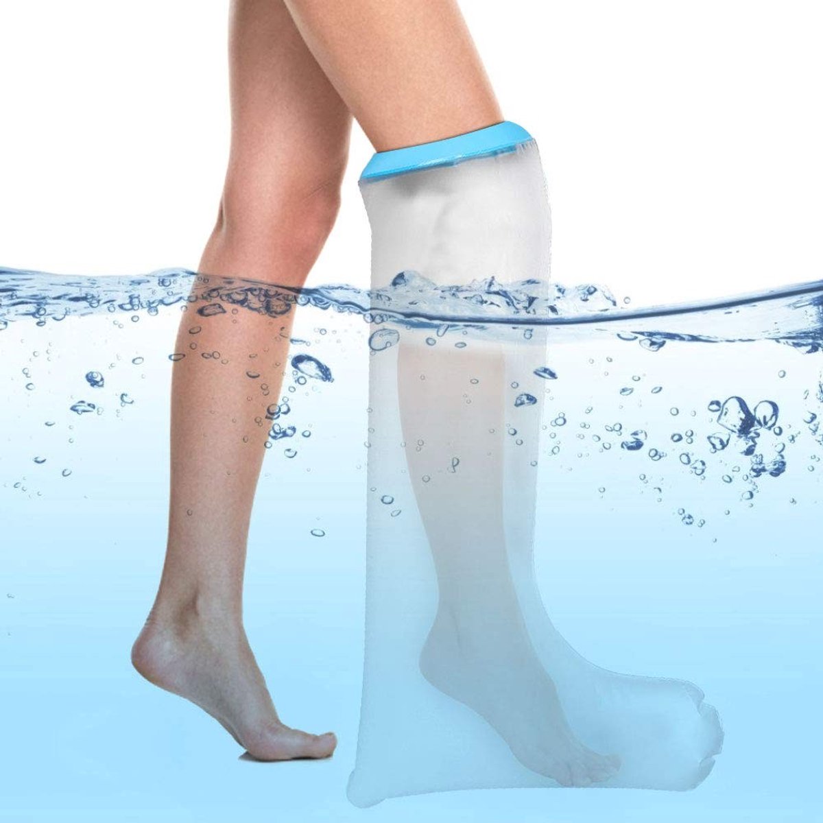 Dailygoody - Waterdichte gipshoes - Gipsbeschermer - 66 cm