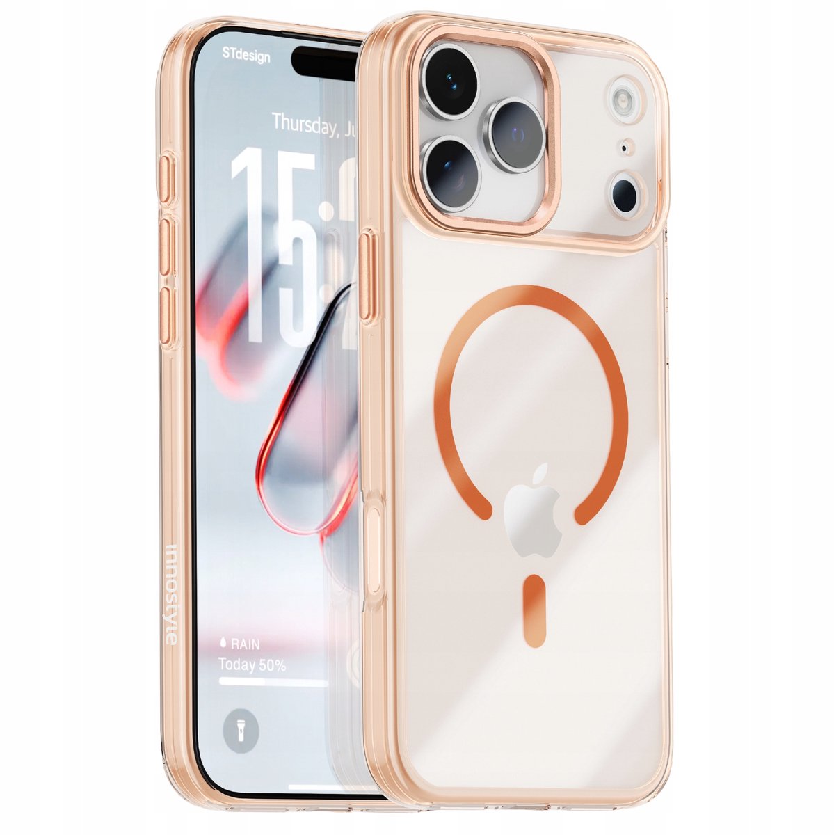 Innostyle Magnetische Hoes, Versterkt Voor Magsafe Iphone 17 Pro Max