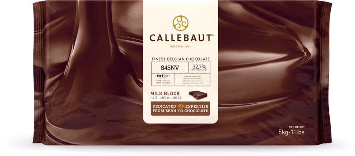 Melkchocolade blok 845 39,3%