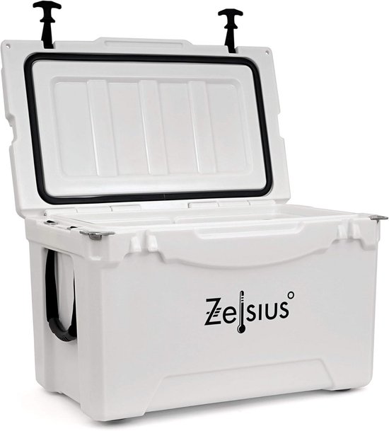 Koelbox - Thermo box - Buitenactiviteiten - Luchtdichte sluiting - 50 liter - Wit — afbeelding 5