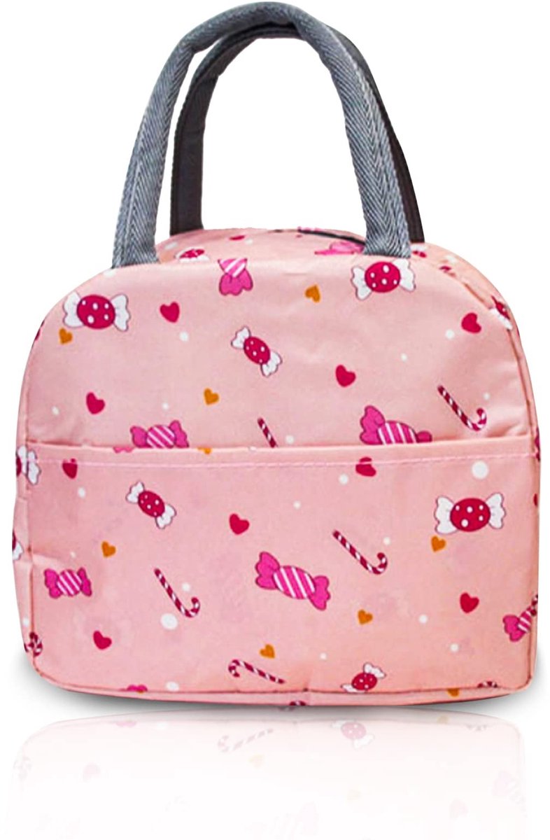 Dailygoods- Lunchtas Thermisch - Waterdicht - Lekvrij - Draagbaar - Voor Volwassenen/Kinderen - Afmetingen 24x13x19 cm - Koeltas