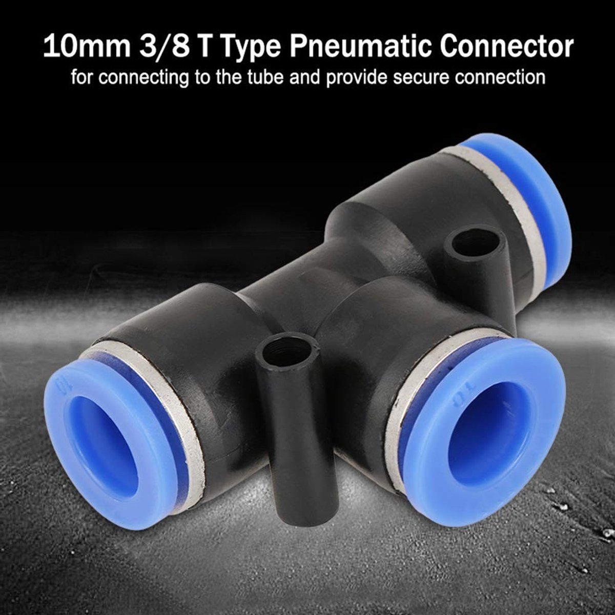 Dailygoods- Fittingen 10 stuks - Pneumatische Connector - Push-in Ontwerp - Luchtleiding Snelkoppelingen - Hoge Drukweerstand - Eenvoudige Installatie