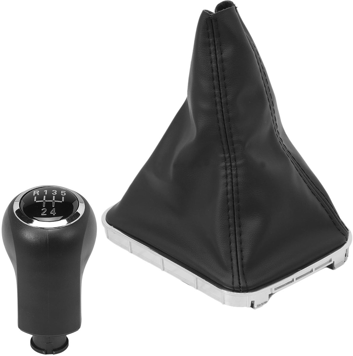 Dailygoods- Versnellingspook Hoes - Pookknop - Handmatige Schakelmanchet - Compatibel met Zafira B 2005-2014 - Uniek Design - 100% Nieuw - Schakelknop