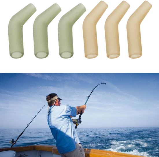 Dailygoods- Vishaak 30 Stuks - TPR Aligner - Lengte 11 Mm - Voor 2/4/6/8 Vishaken - Geschikt voor Zoetwater/Zoutwater - Verbeterd Vissucces - Haakaccessoires van Dailygoods — afbeelding 4