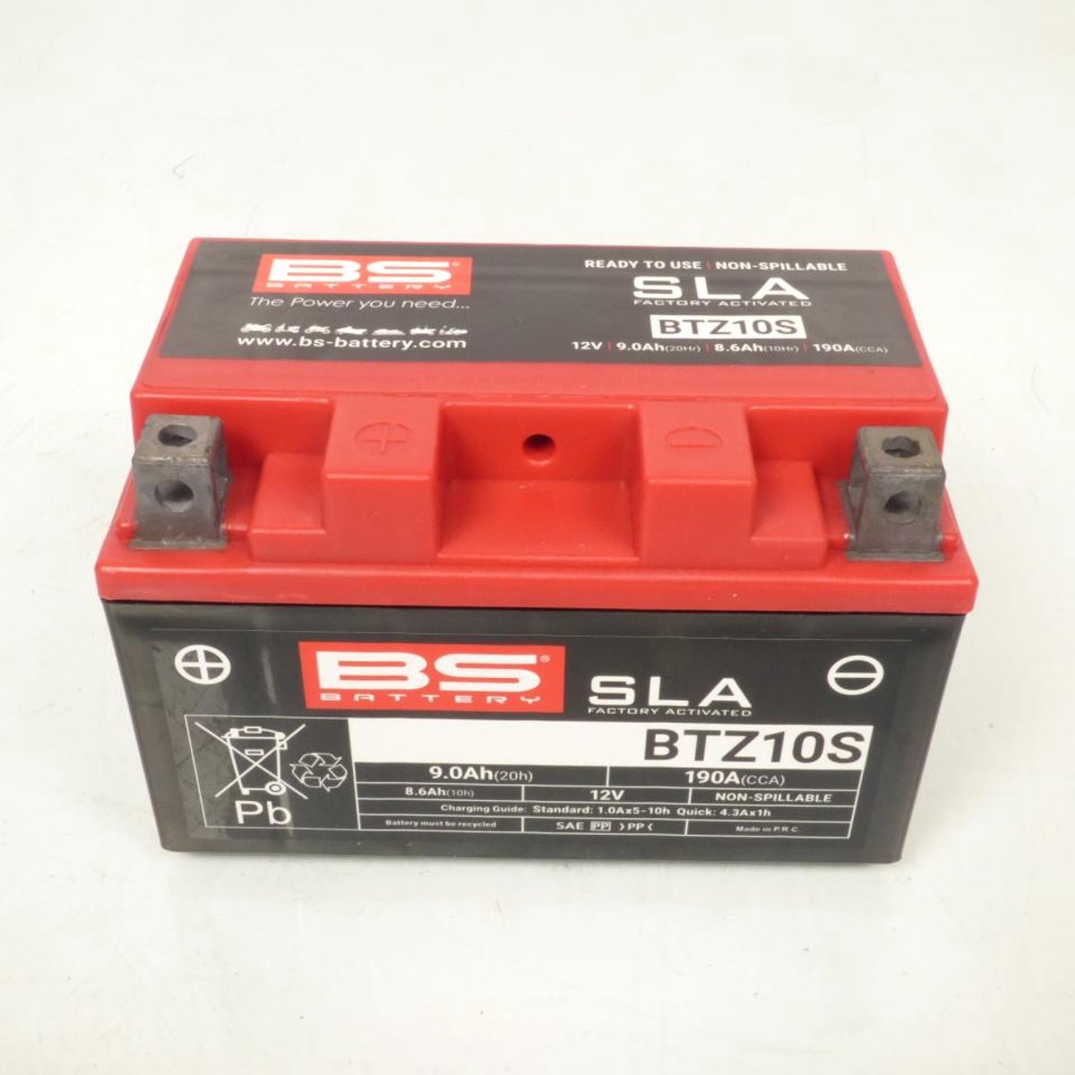 SLA BS-accu voor tweewielers BMW YTZ10S / 12V 9Ah nieuw