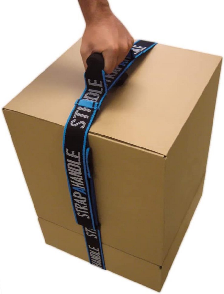 Zware Draagriem - Handige Draagband - Zaken Vervoeren - Verstelbare Lengte - 24 Meter - Blauw