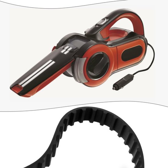 Dailygoods- Vervanging Riem 254x7,9mm - Compatibel met Black&Decker/ Craftsman - Hoogwaardig rubber - Slijtvastheid - Eenvoudige installatie - Flexibiliteit - Schuurmachine Riem — afbeelding 4