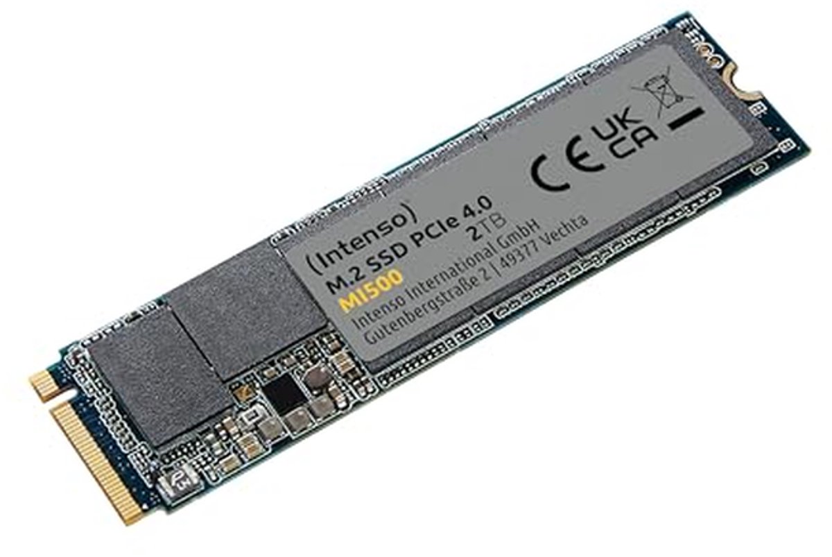 Interne SSD - Opslag Schijf - Snellere Prestaties - PCIe 4.0 NVMe - 2TB - Zwart