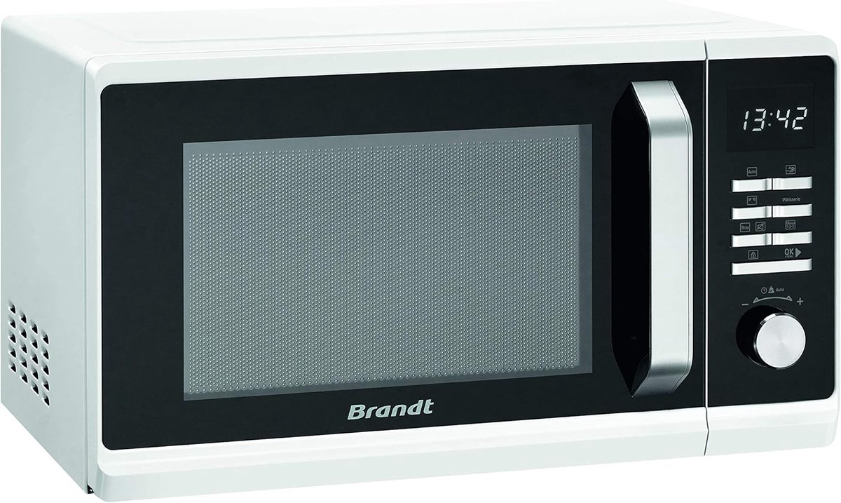 Magnetron - Oven - Snel opwarmen - Automatisch ontdooien - 23 liter - Wit en Zwart