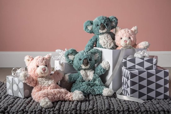 Pluche Koala Knuffel - Zacht Speelgoed - Babyshower Cadeau - Ultra Zachte Stof - 28 Centimeter - Leisteen Blauw — afbeelding 2
