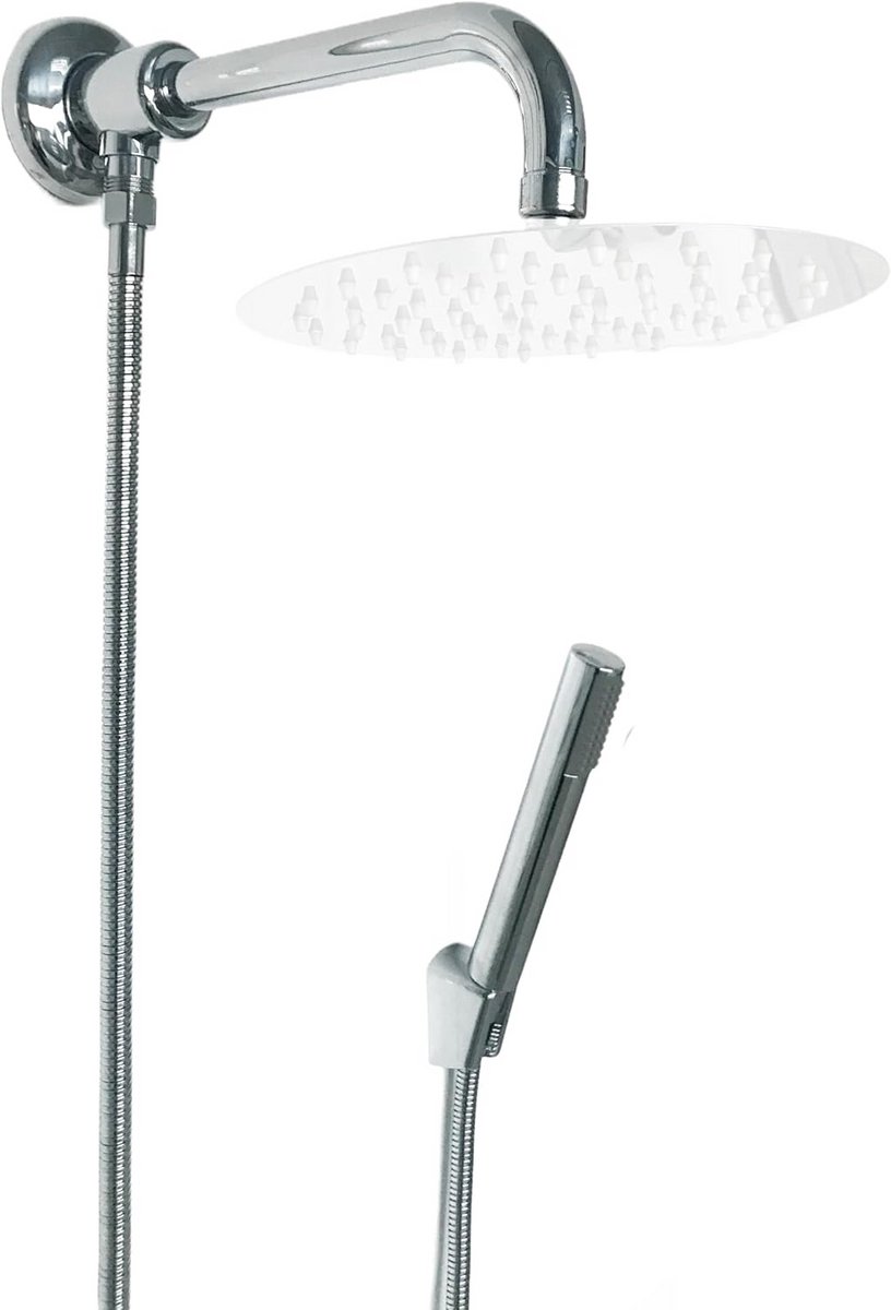Douchekit Handdouche - Doucheset - Verfraai je badkamer - Made in Italy - 30 cm arm - Gesc