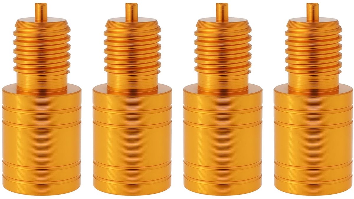 Dailygoods - 4 Stuks Vissen Schepnet Handvat Connector - Geschikt voor de meeste Visnet Hoofden